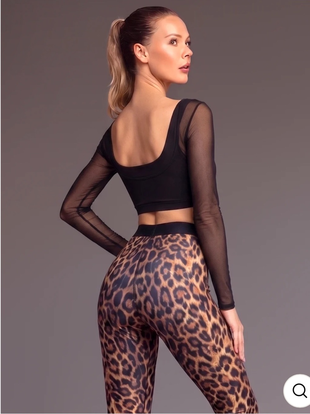 Heroine Sport Illusion Long-Sleeve Bra - Picture 2 of 5